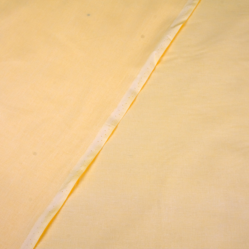 Ткань Поплин 115гр/м2, 100хб, 220см, однотонная, желтый, Люкс TPG0383