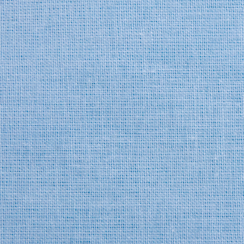 Ткань Поплин 115гр/м2, 100хб, 220см, однотонная, голубой, Люкс TPG0384