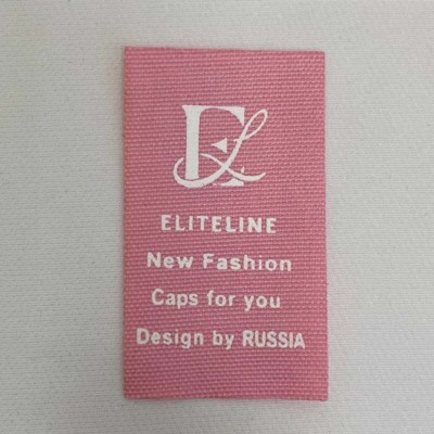 Нашивка ELITELINE 6*3,5см (розовый)0