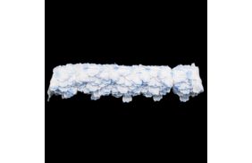 кружево гипюр цв белый/голубой арт 8gb0011 20 мм (уп 9 м) vlt купить по 23.09 - в интернет - магазине Веллтекс | Махачкала 
.