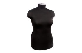 манекен женский р52 (104-84-110) мягкий цв чёрный купить по цене 9266 руб - в интернет-магазине Веллтекс | Махачкала 
