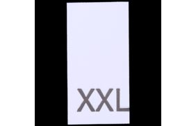 рxxlпб 2xl - размерник - белый (уп.200 шт) купить по цене 78 руб - в интернет-магазине Веллтекс | Махачкала 

