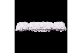 кружево гипюр цв белый/розовый арт 8gb0011 20 мм (уп 9 м) vlt купить по 23.09 - в интернет - магазине Веллтекс | Махачкала 
.