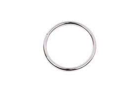 кольцо металл 35х3мм цв никель (уп 100шт) купить по 4.54 - в интернет - магазине Веллтекс | Махачкала 
.