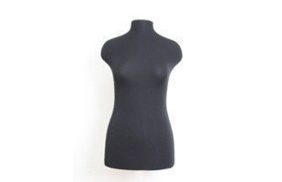 манекен женский р46 (92-73-100) твёрдый цв чёрный ост купить по цене 4650 руб - в интернет-магазине Веллтекс | Махачкала 
