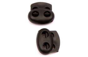 фиксатор пластик 103-м цв черный для двух шнуров (шнур 3мм) (уп 1000шт) пп купить по 2.03 - в интернет - магазине Веллтекс | Махачкала 
.