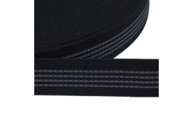 резинка тканая с латексом 3*4 цв черный 025мм (уп 25м) ekoflex купить по 42.4 для тактического снаряжения в Махачкале 