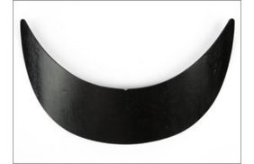 козырек кв 50х195х60мм (1,2мм) цв черный (уп 100шт) неформованный купить по 10.5 - в интернет - магазине Веллтекс | Махачкала 
.