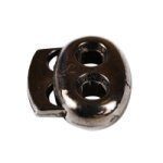 фиксатор для 2-х шнуров под металл арт.8398 (шнур 4мм) цв черный никель (уп 500шт) ар купить по 2.45 - в интернет - магазине Веллтекс | Махачкала 
.