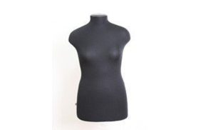 манекен женский р50 (100-81,4-108) твёрдый цв чёрный ост купить по цене 4650 руб - в интернет-магазине Веллтекс | Махачкала 
