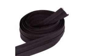 молния спиральная №3 рулонная s-580 черный с кордом 10,4г/м 400м/уп zip купить по 8 - в интернет - магазине Веллтекс | Махачкала 
.