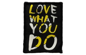 нашивка love what you do желтый 7*5,5см купить по 35 - в интернет - магазине Веллтекс | Махачкала 
.