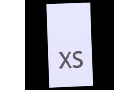 р-xsпб xs - размерник - белый (уп.200 шт) купить по цене 78 руб - в интернет-магазине Веллтекс | Махачкала 
